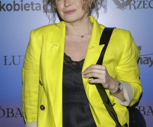 Racewicz w skórze, Steczkowska w kwiatach, a Żukowska w bieli! Taka ścianka to rzadkość!