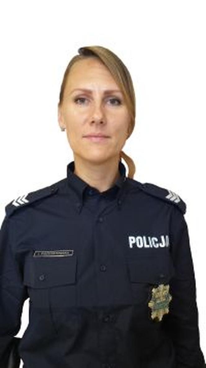 sierżant sztabowy Izabella Piszczatowska (KOMISARIAT POLICJI IV W BIAŁYMSTOKU)