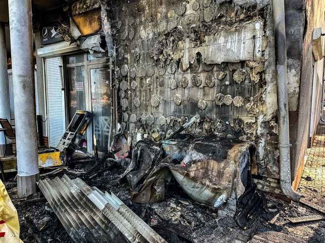 Pożar restauracji w Ostródzie. Sandacza jadł tu niedawno Karol Nawrocki