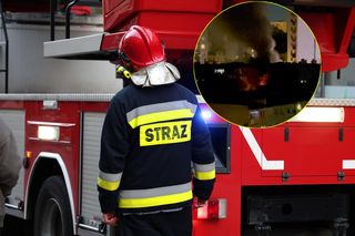 Pożar bloku w Chorzowie! Ludzie skakali z okien, jest ofiara śmiertelna