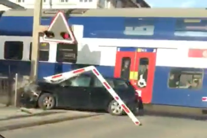 Wypadek na przejeździe kolejowym w Szwajcarii