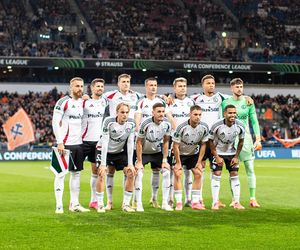 Legia - Szachtar: transparent kibiców