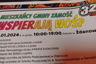 Gmina Zamość zagra z Wielką Orkiestrą Świątecznej Pomocy. Jakie atrakcje zaplanowano?