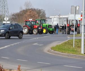 Skromne początki rolniczej blokady na drodze do Bydgoszczy