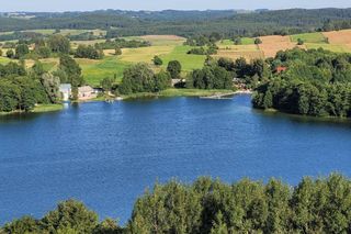 Jezioro Hańcza w woj. podlaskim