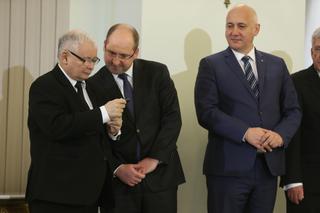 Jarosław Kaczyński, Adam Bielan. 2017r.