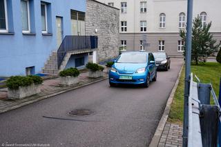 Samochody elektryczne w urzędzie miejskim w Białymstoku [ZDJĘCIA]