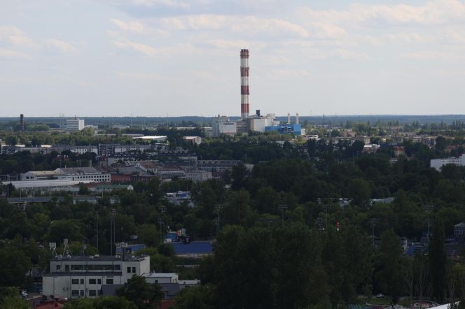 Panorama Lublina z najwyższego punktu widokowego w mieście - Wieży Trynitarskiej