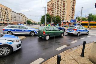 Wjechał w radiowóz. Dwóch policjantów w szpitalu