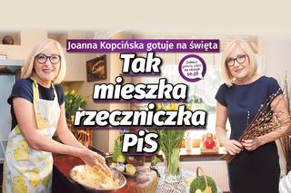Tak mieszka rzeczniczka rządu PiS. Joanna Kopcińska zdradza tajny przepis na mazurek