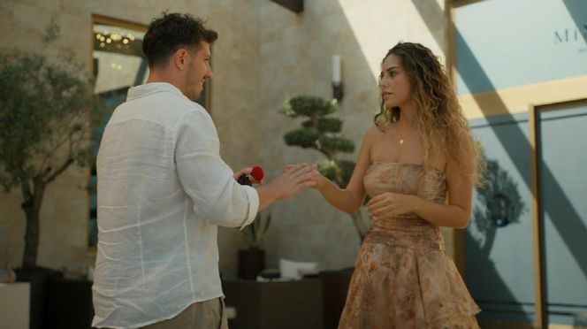 Barwy szczęścia, odcinek 3144. Justin (Jasper Sołtysiewicz), Emma (Ilenia Tumino)