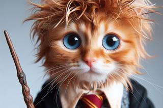 Postacie z Harry'ego Pottera jako koty