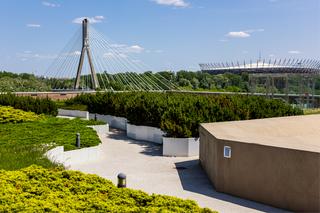 Ogród na dachu Centrum Nauki Kopernik