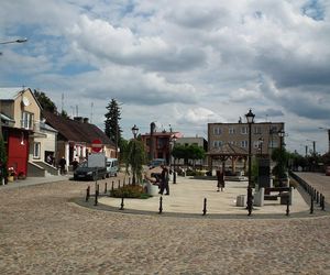 Rynek w Czerwińsku nad Wisłą