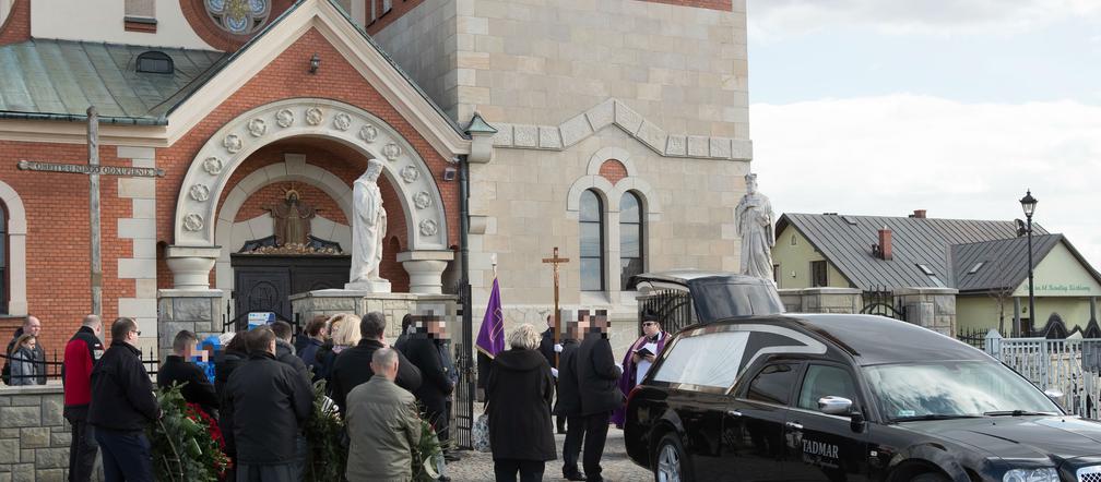 Pogrzeb Grażyny K. w Borzęcinie