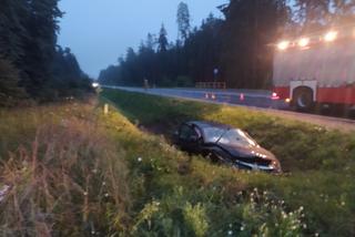 Wypadek na drodze z Supraśla do Białegostoku. Trzy osoby trafiły do szpitala [ZDJĘCIA]