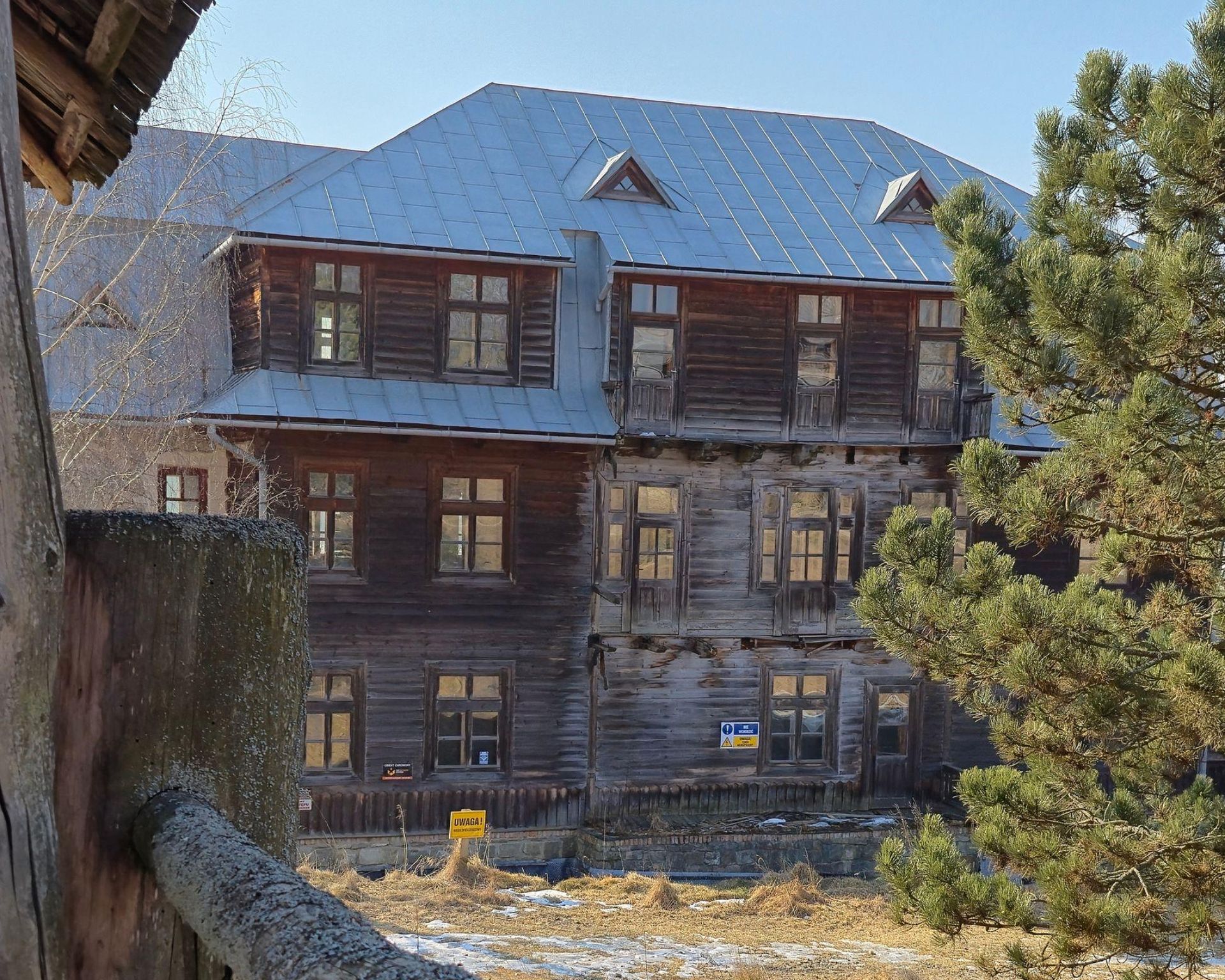 Osada widmo w Czorsztynie