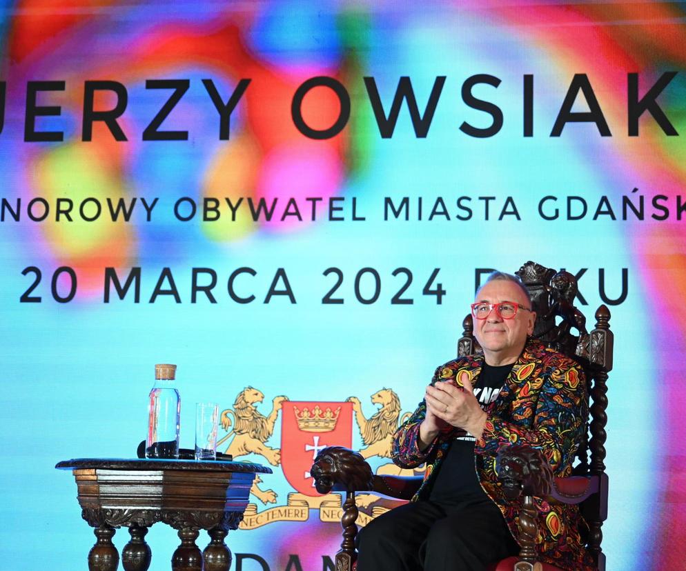 Owsiak uhonorowany w Gdańsku