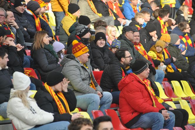 Kibice na meczu Korona Kielce - Górnik Zabrze. 1.12.2024