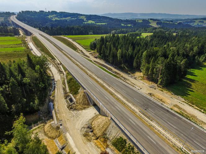 Odcinek zakopianki już niemal gotowy! Imponująca górska trasa