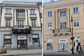 Tę kamienicą kupił dla córki Alfredo Frassati. Działał w niej pasaż Italia i mieszkał Julian Tuwim. Właśnie przeszła remont