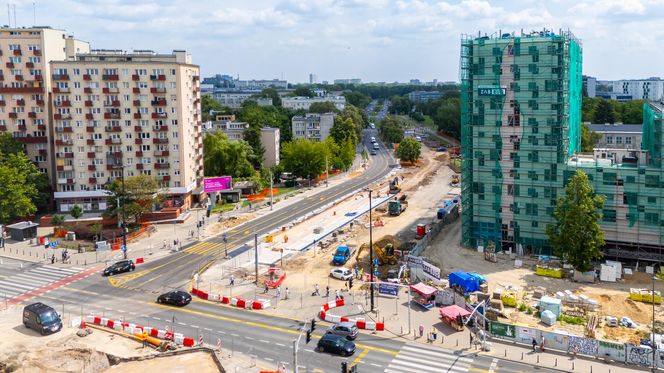 Budowa tramwaju do Dworca Zachodniego od strony Ochoty