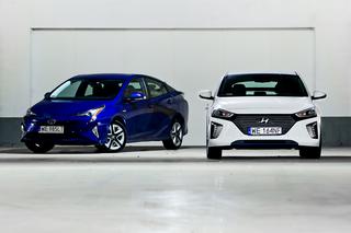 Hyundai Ioniq Hybird 1.6 GDi 6DCT vs. Toyota Prius 1.8 Hybrid E-CVT
