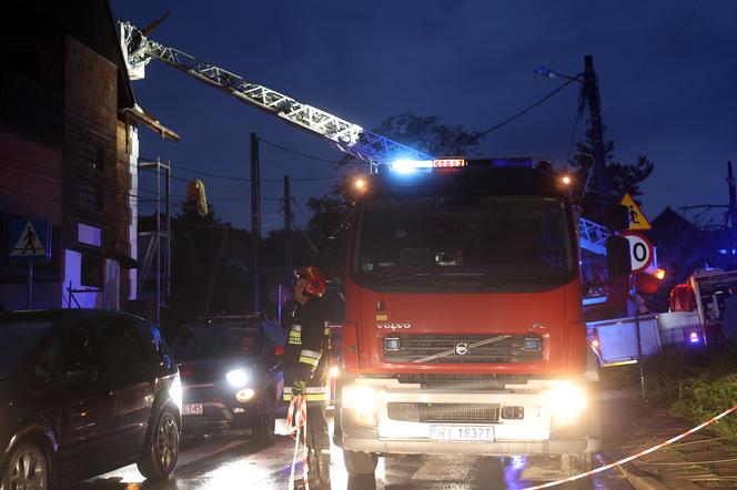 PSP: ponad 2100 interwencji po przejściu frontu burzowego