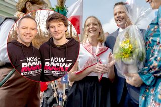 Rodzinny bój o Pałac Prezydencki. Zobacz jak żona Trzaskowskiego i syn Nawrockiego pracują w kampanii
