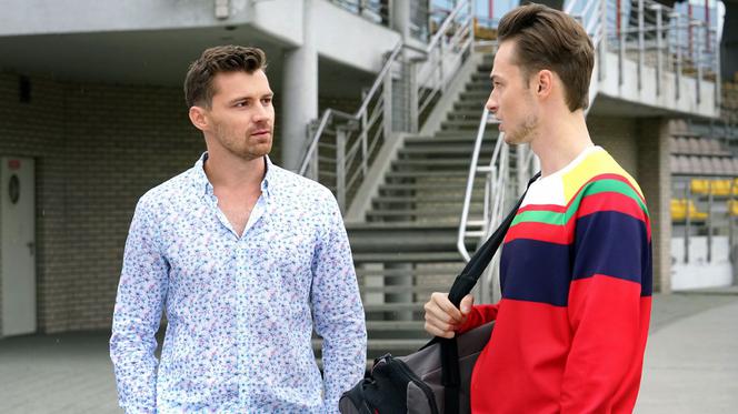 Barwy szczęścia odc. 1953. Józek (Patryk Pniewski), Darek (Andrzej Niemyt)