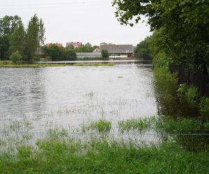 Podtopienia w powiatach jędrzejowskim i włoszczowskim