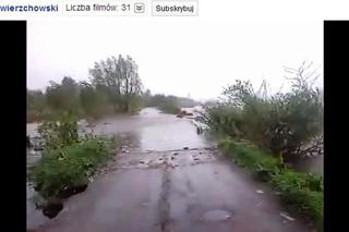 Powódź w Częstochowie, rozlewisko przy Stradomce