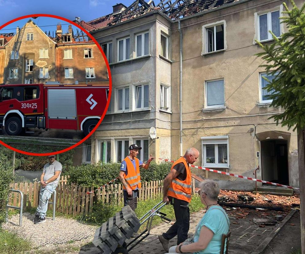 Pożar w kamienicy przy ul. Hallera. Mieszkańcy rozgoryczeni działaniami miasta