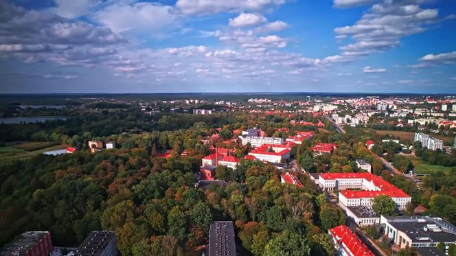 To najpiękniejsze miasteczko studenckie w Polsce. Zobacz, jak wygląda Kortowo z lotu ptaka [ZDJĘCIA, NAGRANIE]