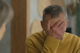 Barwy szczęścia, odcinek 3166. Basia (Sławomira Łozińska), Czesław (Marian Jaskulski)