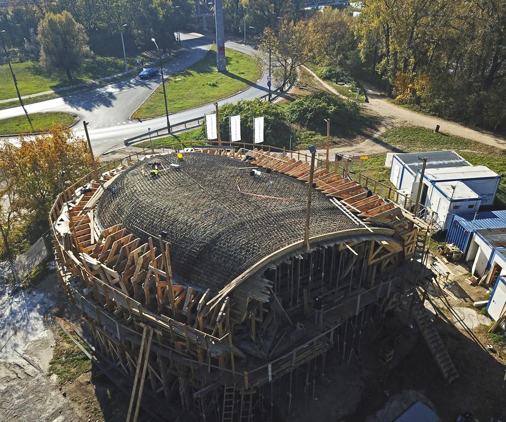 Pawilon edukacyjny na warszawskim Golędzinowie