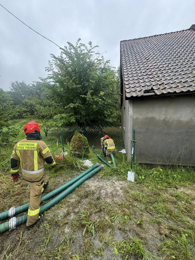 Woda zalała Tolkmicko