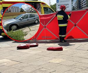 Tajemniczy zgon w stolicy. Kierowca stanął na czerwonym i umarł