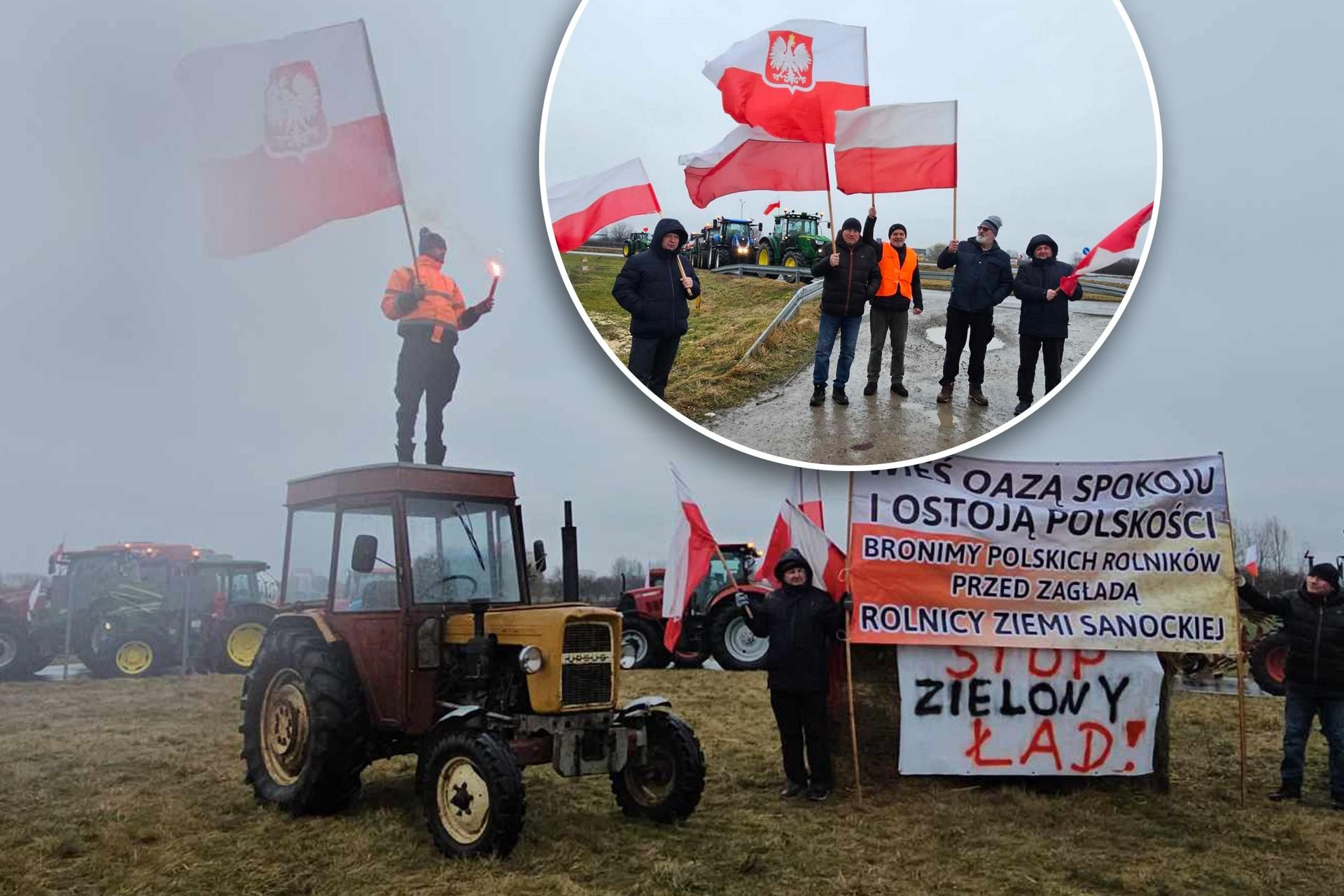 Podkarpackie. Protest rolników 20.03.2024. Mapa blokad i objazdów ...