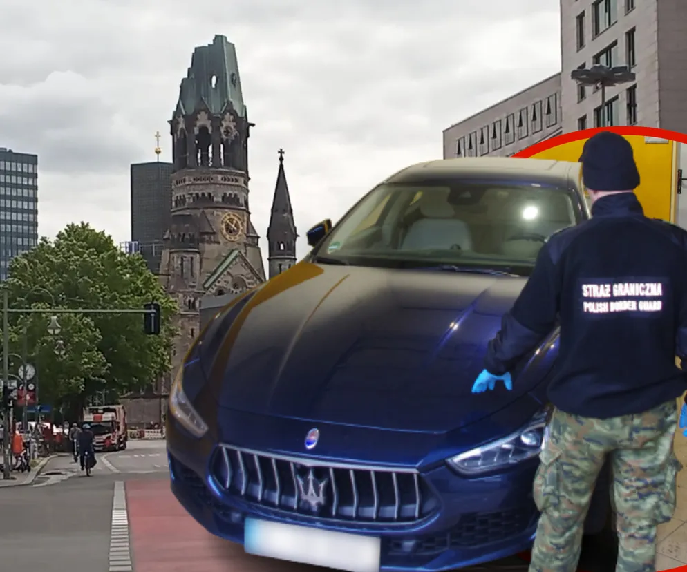 Luksusowe Maserati zatrzymane w Koszalinie. Dzień wcześniej auto skradziono w Berlinie