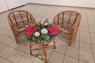 Wiklinowe ozdoby na Boże Narodzenie