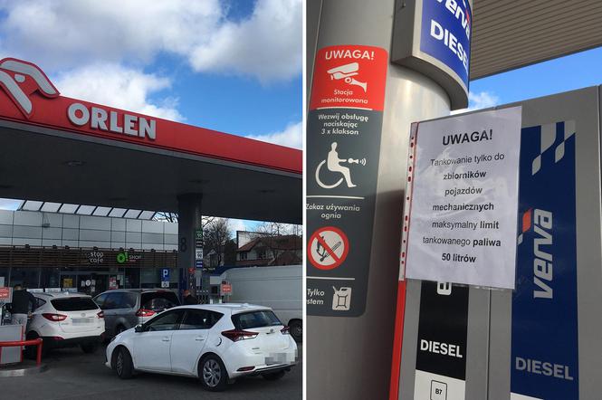 Limit tankowania na stacjach paliw Orlen