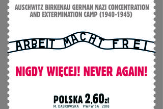 Mały znaczek wielkiej wagi. Poczta Polska wydała znaczek pocztowy upamiętniający ofiary obozu w Auschwitz