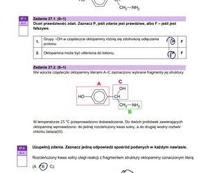 Matura chemia 2025: Odpowiedzi [16.05.2025] nowa formuła 2023