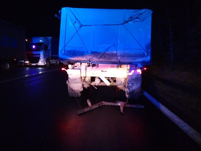 Wypadek śmiertelny na DK74 w Ćmińsku