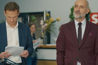 Barwy szczęścia, odcinek 3137: Łukasz Sadowski (Michał Rolnicki), Kornel (Jakub Bohosiewicz)