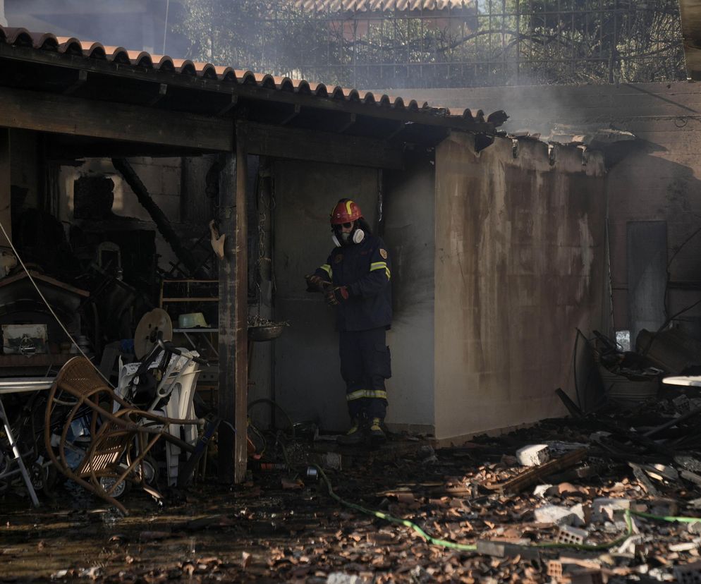 Znowu pożary w Grecji! Żywioł jest blisko Aten