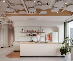 Biuro Kraft Heinz w kompleksie Harmony Office Park na warszawskim Mokotowie