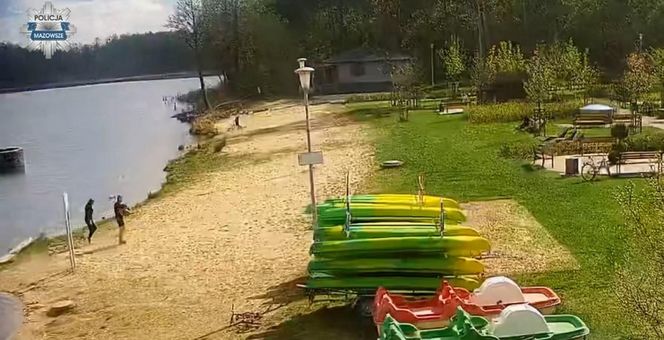 Uratował dwóch tonących chłopców. Służby udostępniły mrożące krew w żyłach nagranie