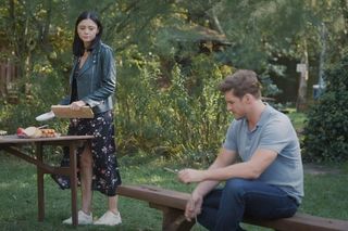 M jak miłość odc. 1837. Marcin (Mikołaj Roznerski), Iza (Adriana Kalska)